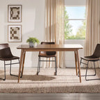 Middlebrook Designs Mid-Century Modern 59 Wood Dining Table