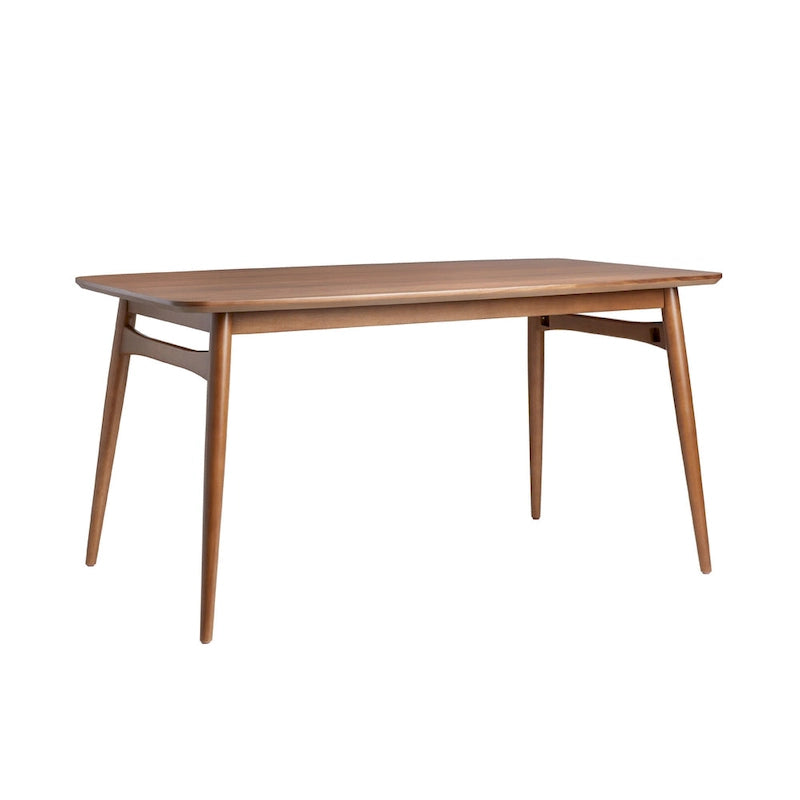 Middlebrook Designs Mid-Century Modern 59 Wood Dining Table