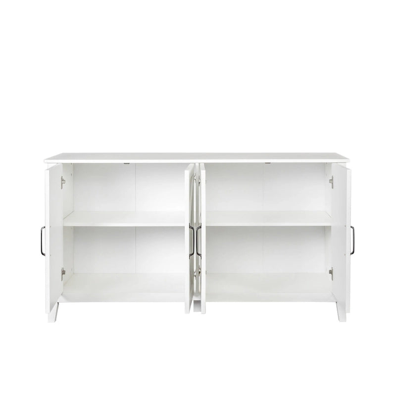 59.06 Modern TV Stand with Doors & Shelves