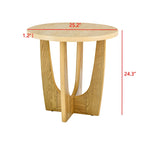 25 Round End Table