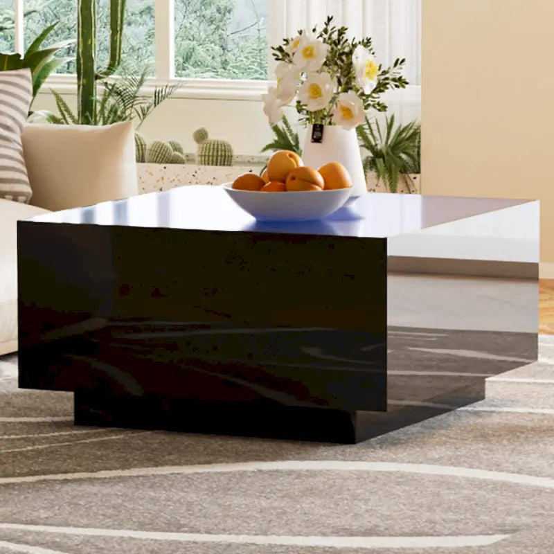 Square High Glossy Coffee Table
