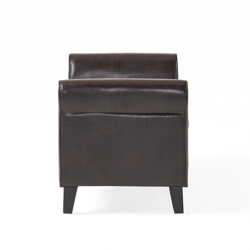 Hayes Armed Storage Bench