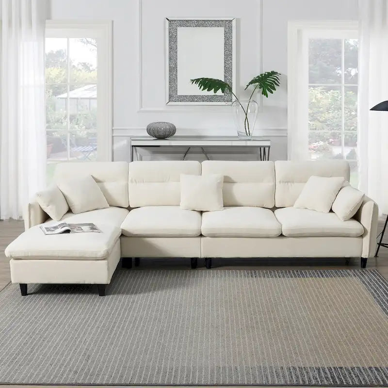 Modern Convertible Sectional Sofa