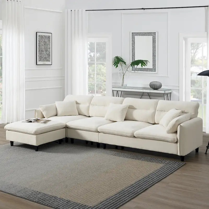 Modern Convertible Sectional Sofa