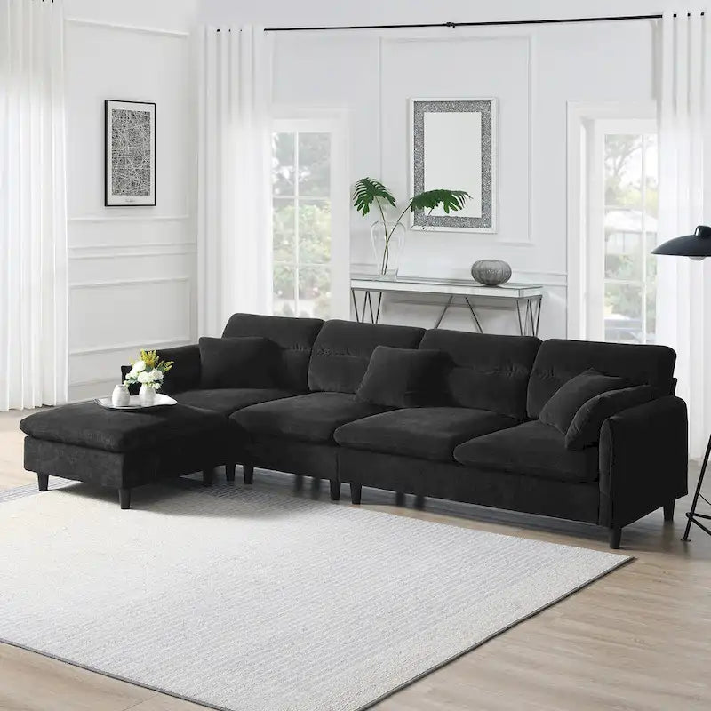 Modern Convertible Sectional Sofa