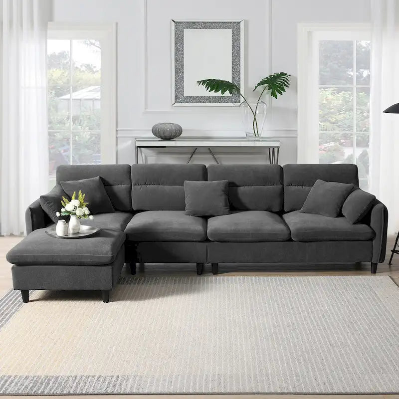 Modern Convertible Sectional Sofa