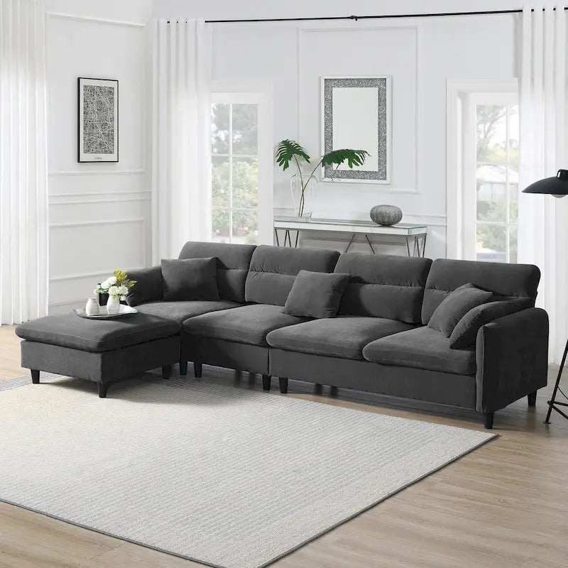 Modern Convertible Sectional Sofa