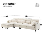 Modern Convertible Sectional Sofa