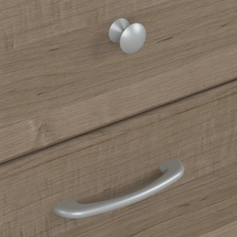 72W L-shaped Computer Desk with Hutch and Drawers by Bush Furniture