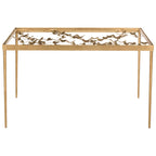 SAFAVIEH Marylin Antique Gold Leaf Butterfly Desk