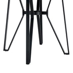 Netia 3-Piece Counter-Height Bar Set with Boucle Upholstered Chairs and Metal Table Base by Christopher Knight Home
