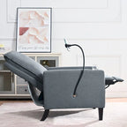 Christopher Knight Home - Mason Adjustable Recliner Sofa with Cup Holder and Convenient Storage