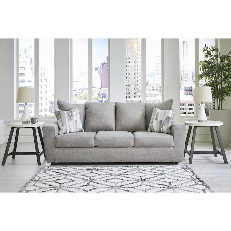 Signature Design by Ashley Stairatt Gray 2-Piece Upholstery Package - 86 W x 38 D x 39 H