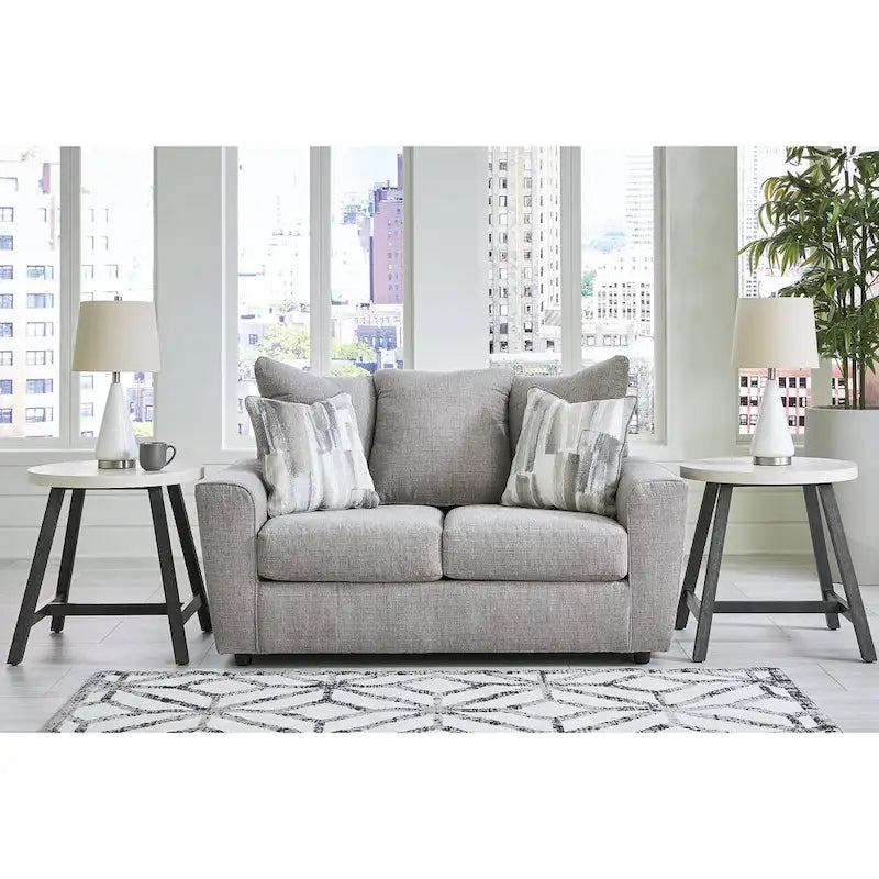 Signature Design by Ashley Stairatt Gray 2-Piece Upholstery Package - 86 W x 38 D x 39 H