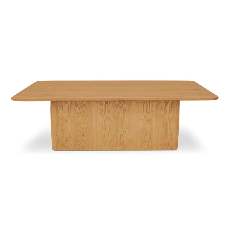 NADAAL STUDIOS Octavian, Rectangular Coffee Table With Round Corners - 55W x36D x17H