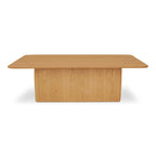 NADAAL STUDIOS Octavian, Rectangular Coffee Table With Round Corners - 55W x36D x17H