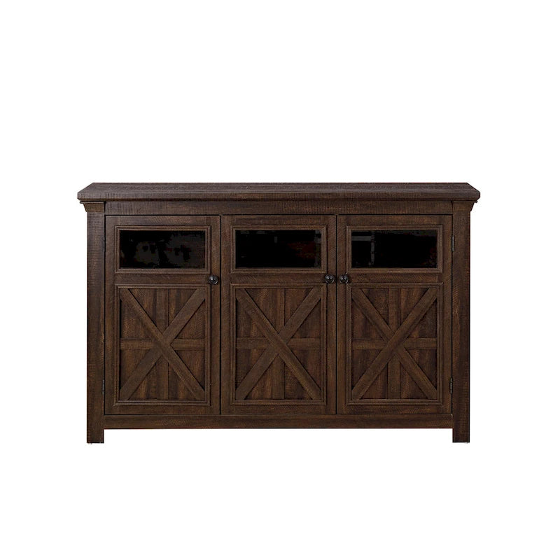 3 Doors Cabinet Large Buffet Sideboard Cabinet, Bar Wine Cabinet,Buffet Cabinet Table Coffee Bar Wine Bar Storage Space Cabinet
