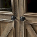 3 Doors Cabinet Large Buffet Sideboard Cabinet, Bar Wine Cabinet,Buffet Cabinet Table Coffee Bar Wine Bar Storage Space Cabinet