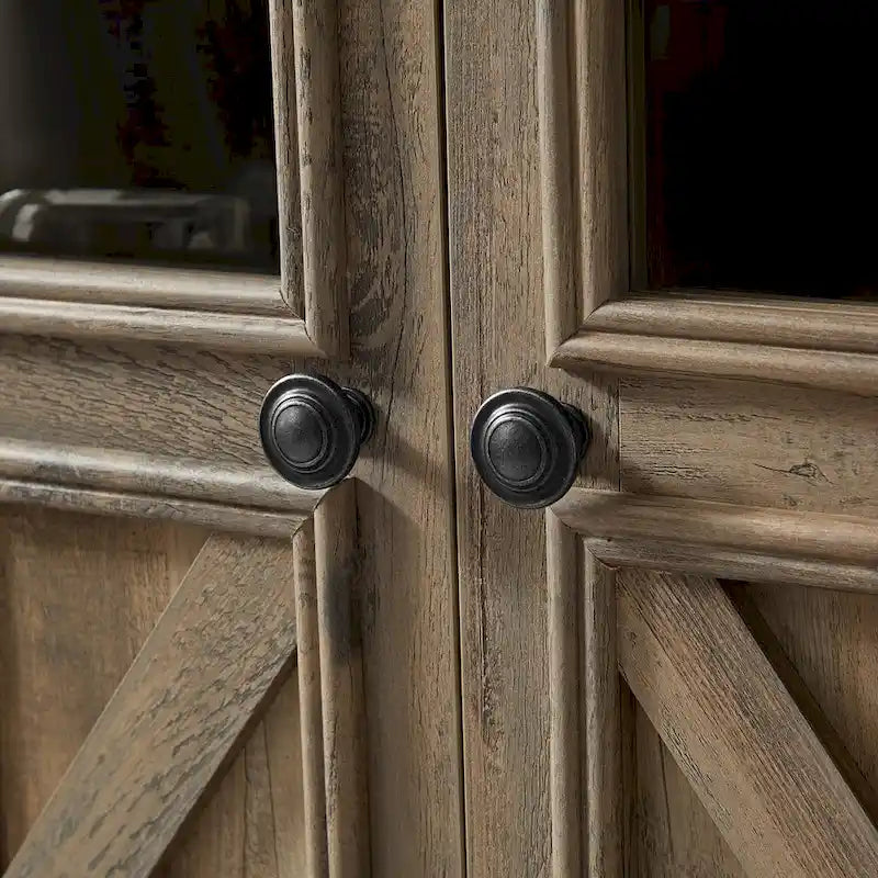 3 Doors Cabinet Large Buffet Sideboard Cabinet, Bar Wine Cabinet,Buffet Cabinet Table Coffee Bar Wine Bar Storage Space Cabinet