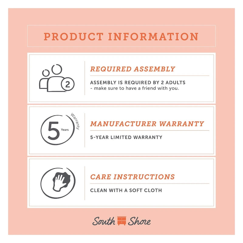 South Shore Milestone Computer Desk