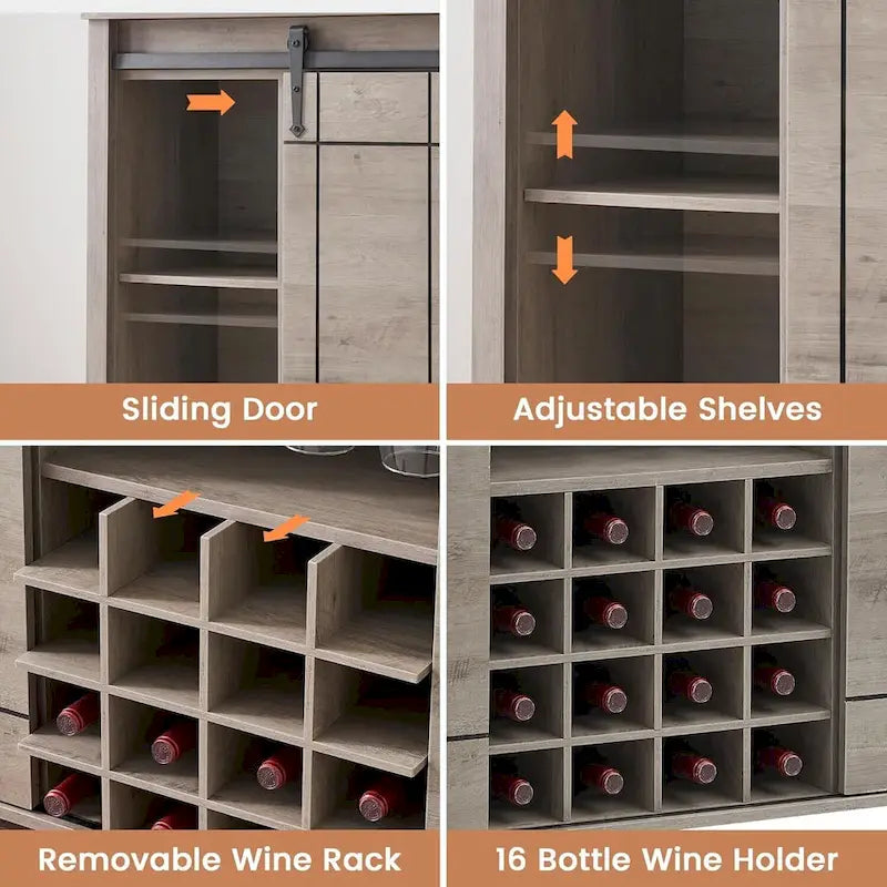 Wine Bar Cabinet