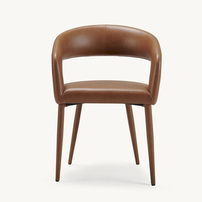 Modern Fort PU Leather Upholstered Dining Chair (Set of 4)