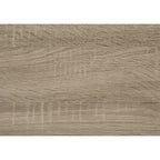 Contemporary Wood TV Console with Open Storage 48-Inch Entertainment Stand for 55 Inch Screens - 24.25H x 17.25W x 47.75L