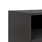 vidaXL TV Stand Entertainment Center Media Unit Living Room Furniture Steel - 15.4 x 39.6 x 23.8