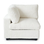 Oversized Deep Plush Cloud Sofa Couch, Modular Sectional Sofa with Ottoman