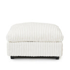 Oversized Deep Plush Cloud Sofa Couch, Modular Sectional Sofa with Ottoman