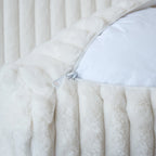 Oversized Deep Plush Cloud Sofa Couch, Modular Sectional Sofa with Ottoman