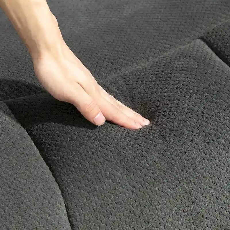 HOMCOM Power Lift Recliner Chair for Elderly with Massage and Heat, Fabric Massage Chair Recliner with Remote Controllers