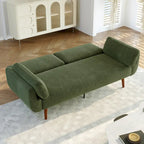 Convertible Sleeper Sofa Futon Sofa Bed Recliner Lounge For Living Room