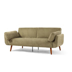Convertible Sleeper Sofa Futon Sofa Bed Recliner Lounge For Living Room
