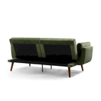 Convertible Sleeper Sofa Futon Sofa Bed Recliner Lounge For Living Room