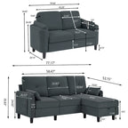 3 Piece Living Room Sets