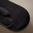 114 Chenille Deep-Seat Sectional Sofa with 4 Pillows