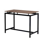 5-Piece Industrial Bar Table Set with Rectangular Table & 4 Chairs