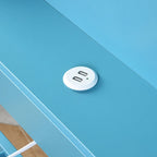 Blue Metal Twin Daybed with Trundle, Storage Shelves, and USB Ports - No Box Spring Needed