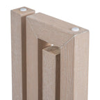 59 Modern Console Table with Distinctive Side Shapes for Entryway, Living Room