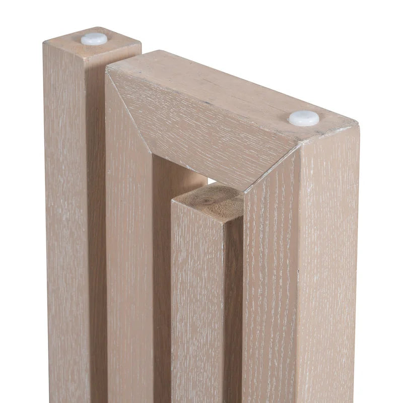 59 Modern Console Table with Distinctive Side Shapes for Entryway, Living Room