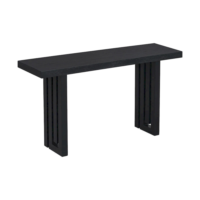 59 Modern Console Table with Distinctive Side Shapes for Entryway, Living Room