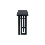 59 Modern Console Table with Distinctive Side Shapes for Entryway, Living Room