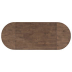 Rustic Style Wooden 3-Piece Dining Table Set with Drop Leaf and 2 Upholstered Dining Chairs