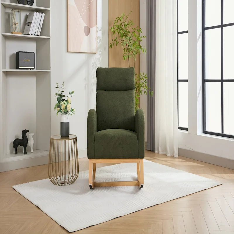Teddy Fabric Rocking Chair