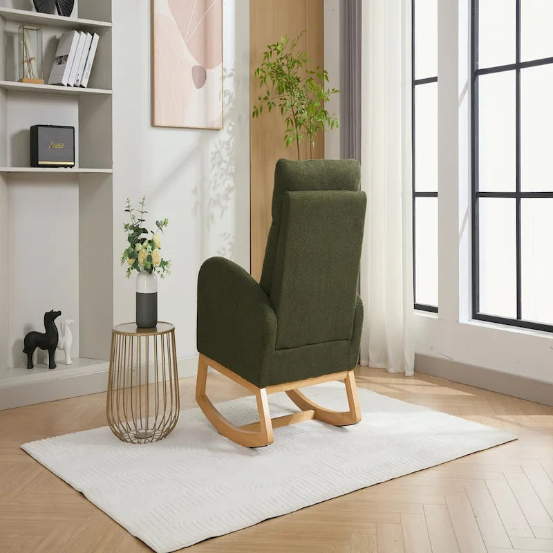 Teddy Fabric Rocking Chair