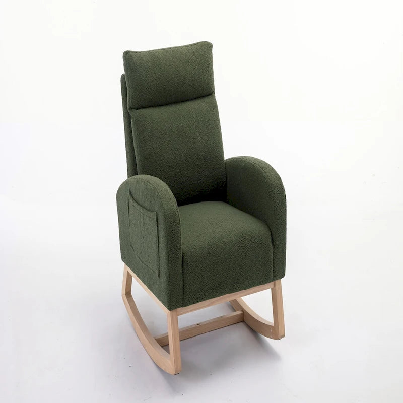 Teddy Fabric Rocking Chair