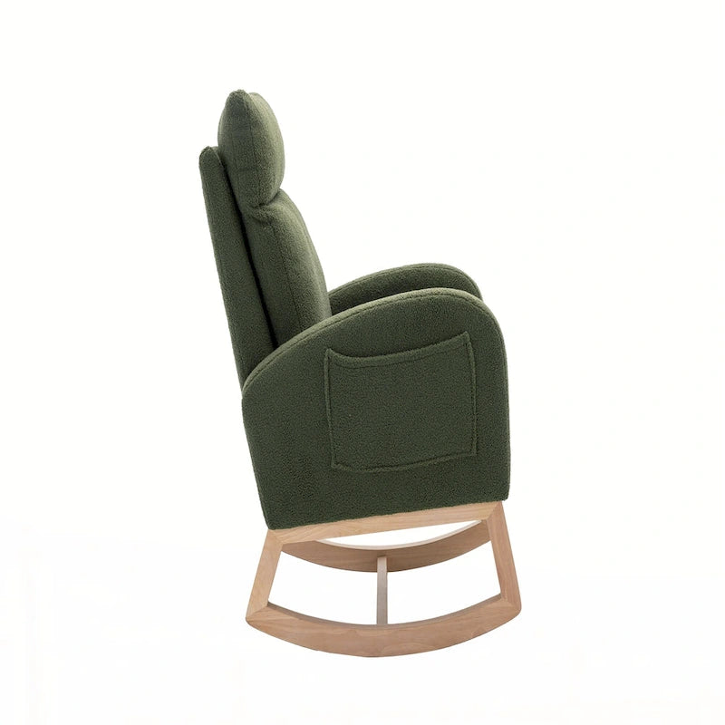 Teddy Fabric Rocking Chair