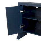 Sideboard Buffet Cabinet with Storage, 59 Large Modern Sideboards, Wooden Accent Credenza Storage Cabinet