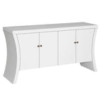 Sideboard Buffet Cabinet with Storage, 59 Large Modern Sideboards, Wooden Accent Credenza Storage Cabinet